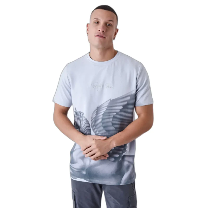 Image of Project X Paris Equestrian T-Shirt Project X Paris Bleu Male S