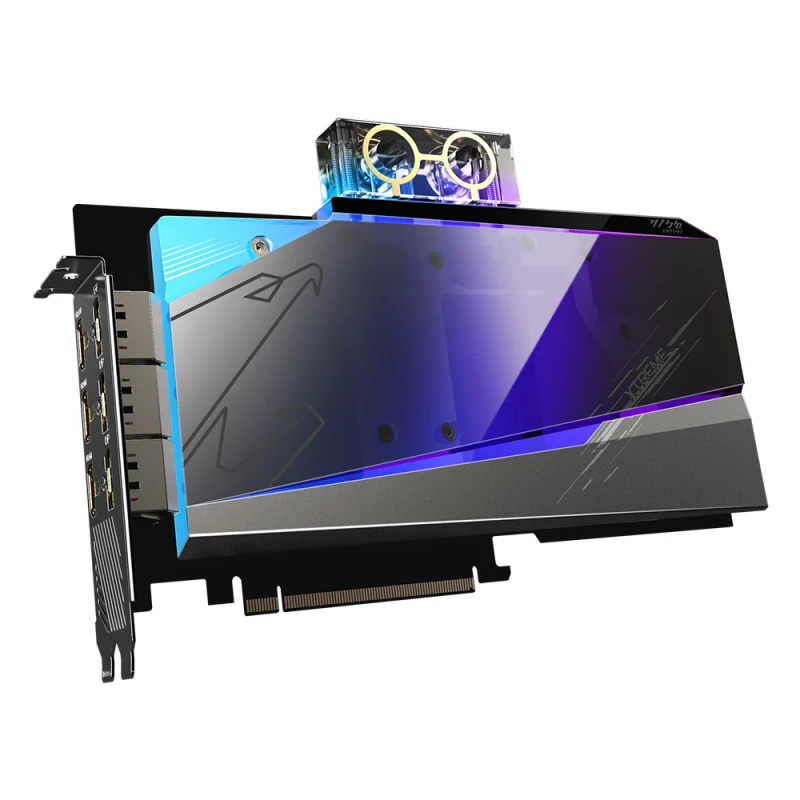Image of Gigabyte AORUS GeForce RTX 3080 XTREME WATERFORCE WB 10G NVIDIA GeFor