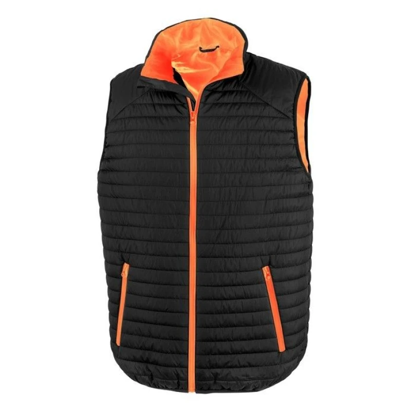 Image of Result Result Men Gilet in Jet Black Size: X-Small Jet Black XS Male 5059444968525