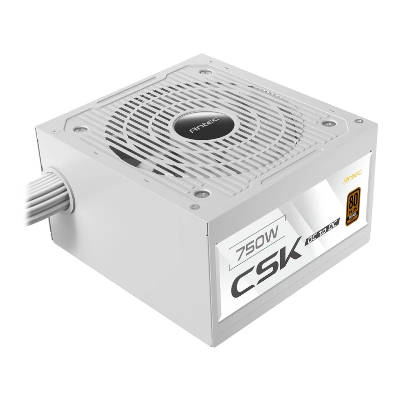 Image of Antec CSK750DC White GB 750W 80PLUS Bronze Fully Wired PCIe 5.1 ATX 2.52 Power Supply