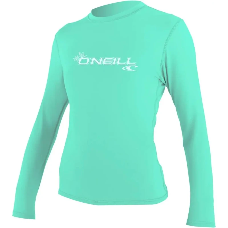 Image of O'Neill Womens long-sleeved T-Shirt O'Neill Basic Skins Sun Bleu Female XS
