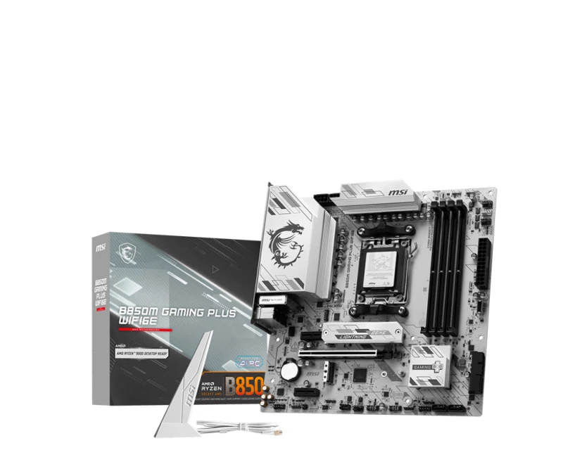 Image of MSI B850M GAMING PLUS WIFI6E AM5 DDR5 ATX Ryzen Motherboard