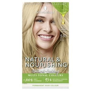 Image of Schwarzkopf NaturalNourishing 530 Light Blonde Hair Dye