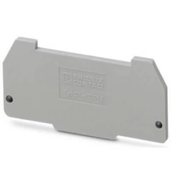 Image of Phoenix Contact 3002681 DP MTTB 15 Spacer Plate Grey