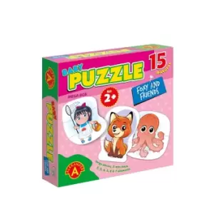 Image of Alexander Toys Baby Puzzle - Mega Box - Foxy