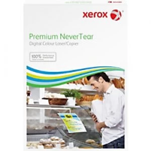 Image of Xerox Premium NeverTear Synthetic Polyester Paper 003R98058 Matt 120µm 160 g/m² White A4 100 Sheets