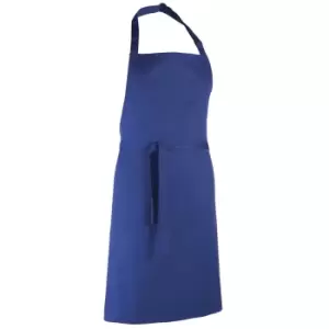 Image of Premier Colours Bib Apron / Workwear (Pack of 2) (One Size) (Royal)