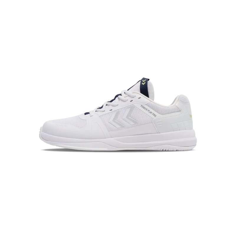 Image of Hummel Womens Power Play Handball Trainers White female 8 (41)