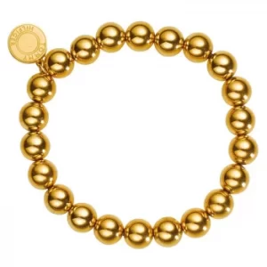 Image of Tommy Hilfiger Gold Plated Beaded Bracelet