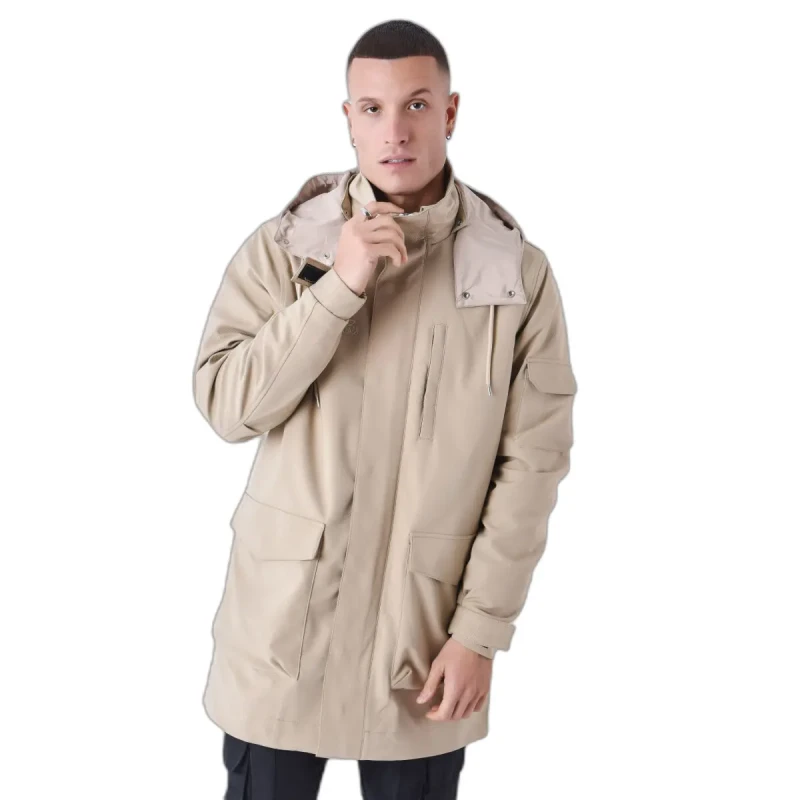 Image of Project X Paris Project X Paris' Long Puffer with Pockets Blanc Male S