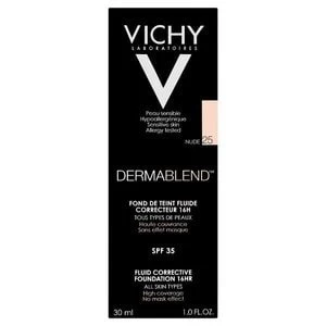 Image of Vichy Dermablend Fluid Corrective Foundation 25 Nude