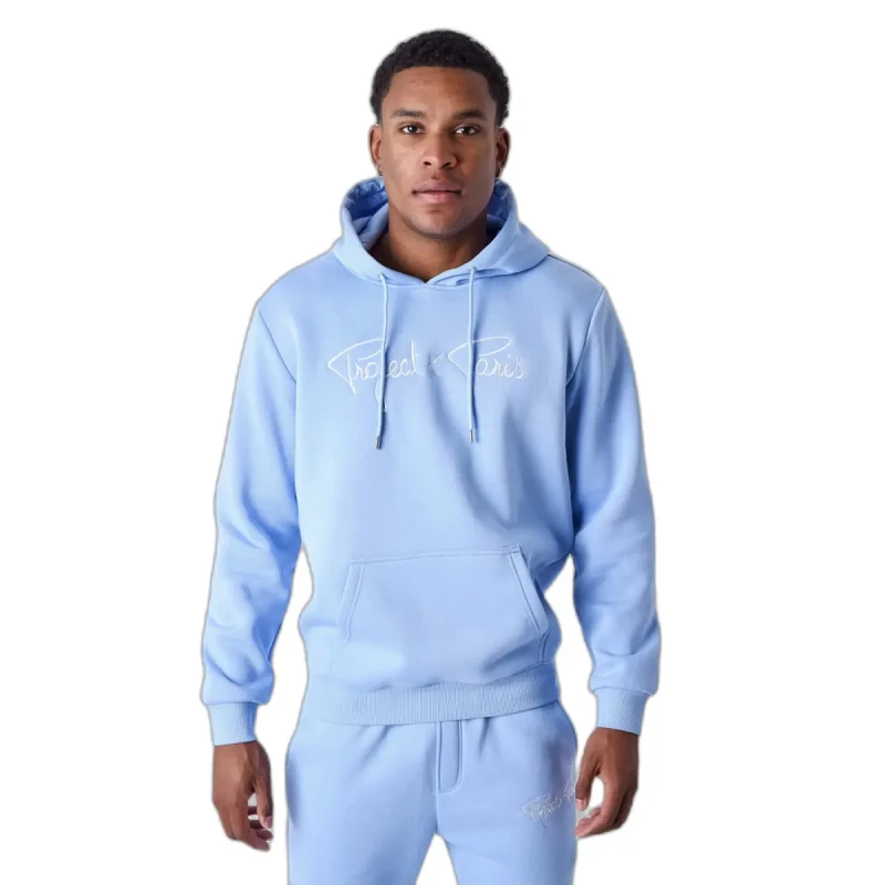 Image of Project X Paris Project X Paris Essentials Hoodie Bleu Male S