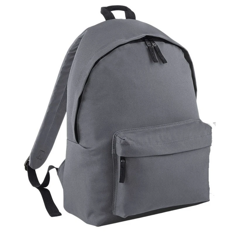 Image of Bagbase Mens Maxi Fashion Backpack in Dark Grey Dark Grey Male