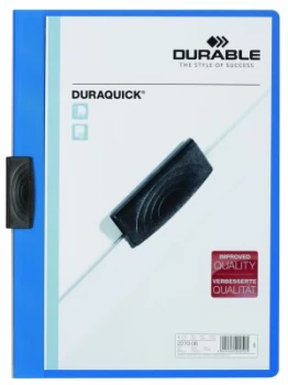 Image of Durable Duraquick A4 Blue File Pack of 20 227006