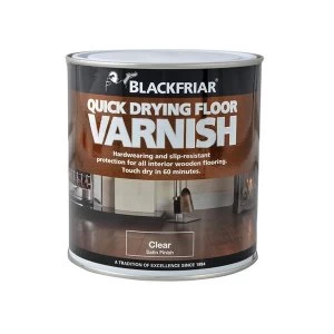 Image of Blackfriar Duratough Floor Varnish Satin 1 litre