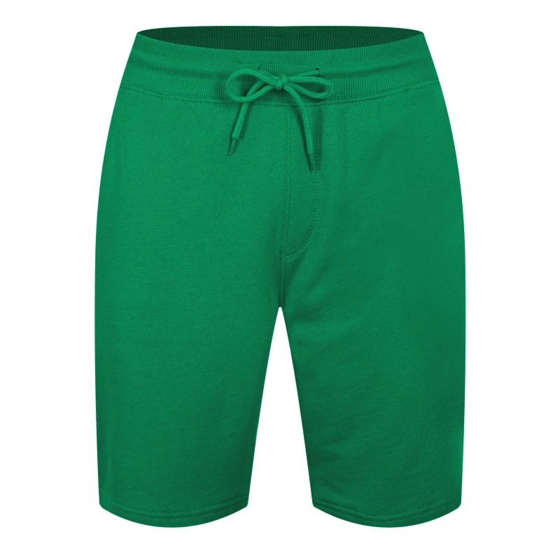 Image of United Colors of Benetton Fleece Shorts Mens - Green Green XS