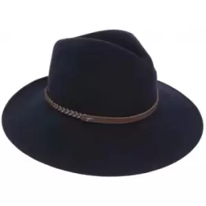 Image of Barbour Womens Tack Fedora Navy Large