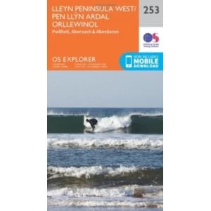 Image of Lleyn Peninsula West by Ordnance Survey (Sheet map, folded, 2015)