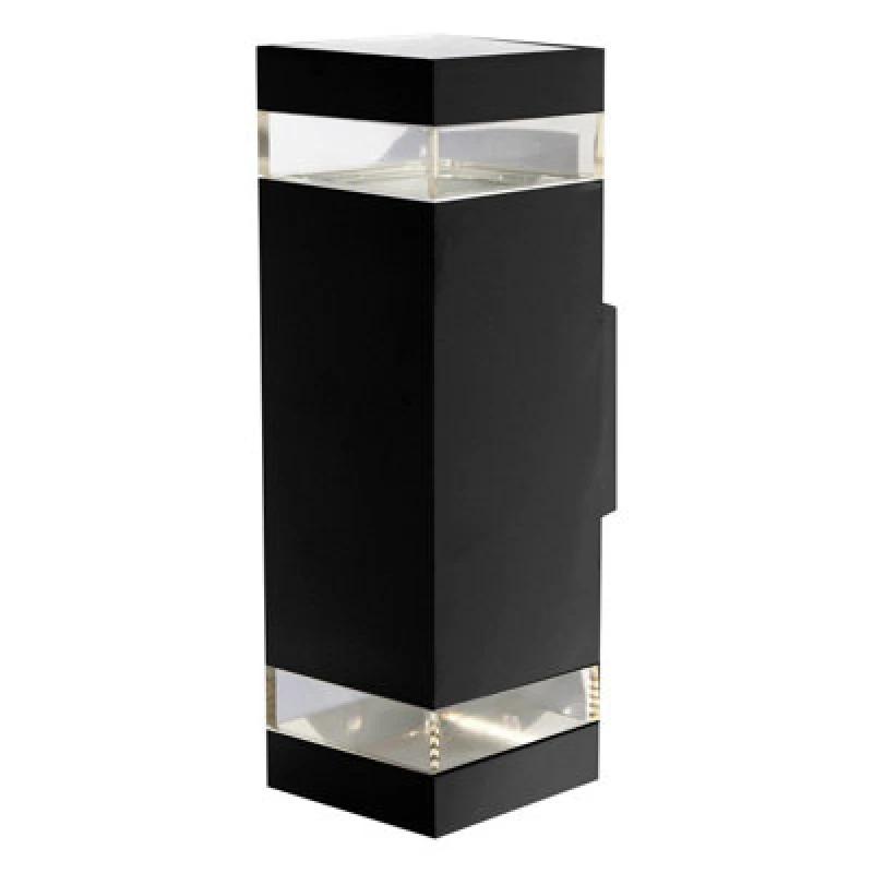 Image of Nxtgen Lincoln LED Square Up And Down Light 18W All-Weather Tri-Colour Cct Black