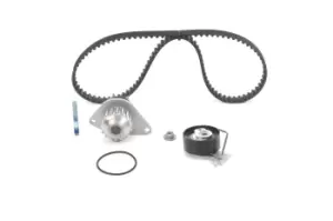 Image of Bosch Water Pump + Timing Belt Kit FIAT,PEUGEOT,CITROEN 1 987 946 934 1609525180,1610793280,1609525180 1610793280