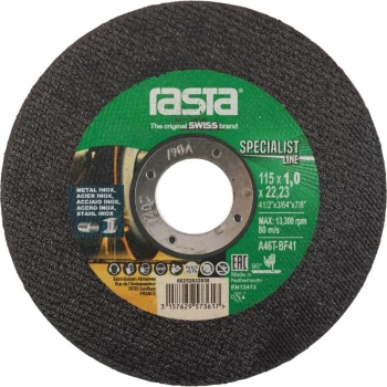 Image of Rasta - 2342RA 180X1.6X22.2MM Type-41 AA46T Cutting Disc