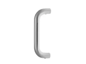 Image of Eclipse 34635 SSS 150x19mm D Shaped Pull Handle Fire Rated Satin Stainless Steel