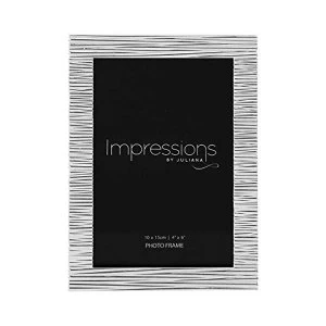 Image of 4" x 6" - Nickel Plated Photo Frame