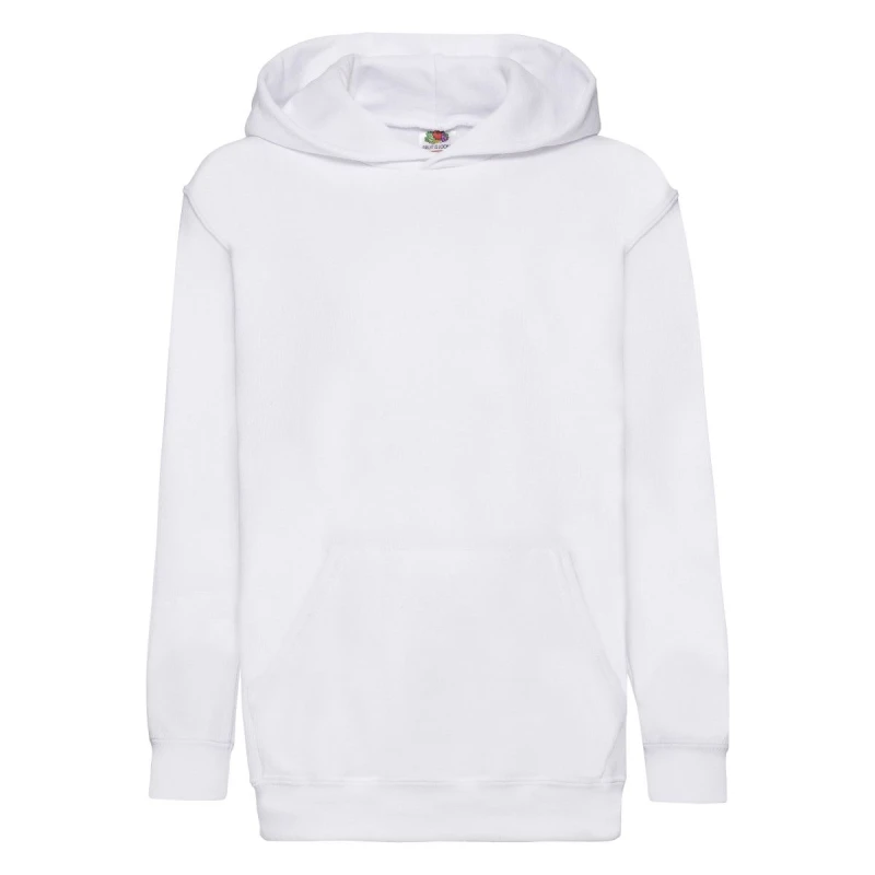 Image of Fruit Of The Loom Classic boys's Children's sweatshirt in White