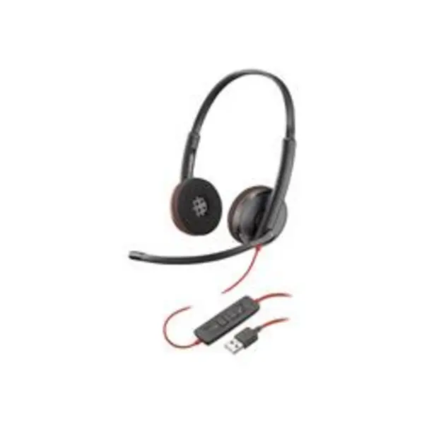 Image of Poly Blackwire C3220 USB-A Headset - Black