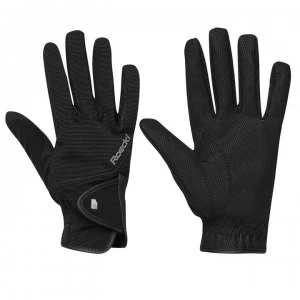 Image of Roeckl Milano Riding Gloves - Black