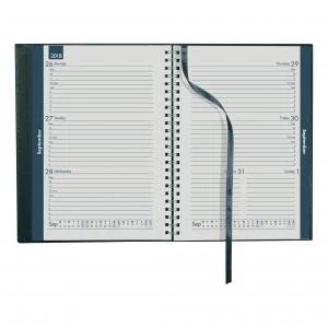 Image of Collins A5 2018 2019 Mid Year Diary Week to View Random Colours Ref