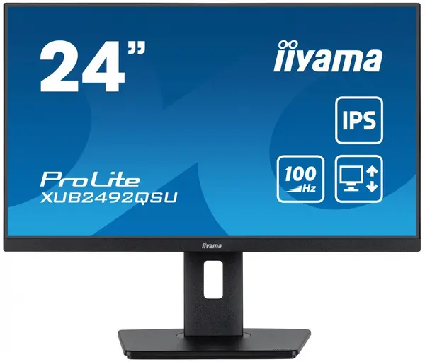 Image of iiyama 23.8" ProLite XUB2492QSU-B1 Quad HD LED Monitor