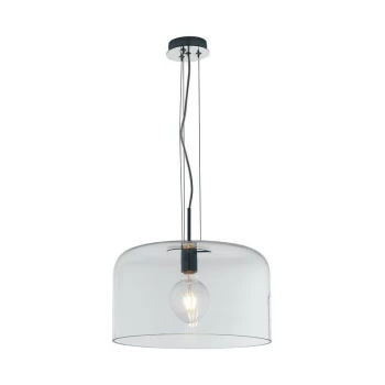 Image of Fan Europe Lighting - Fan Europe Luce_Ambiente_Design - Glass Dome Ceiling Pendant, Clear, E27