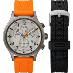 Image of Mens Timex Allied with extra strap Chronograph Watch