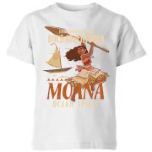 Image of Moana Find Your Own Way Kids T-Shirt - White - 3-4 Years