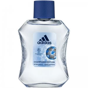 Image of Adidas UEFA Champions League Champions Edition Aftershave Water For Him 100ml