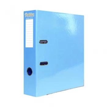 Image of Pukka Pad Pastel Lever Arch File BluePink Pack of 10 90957-PST