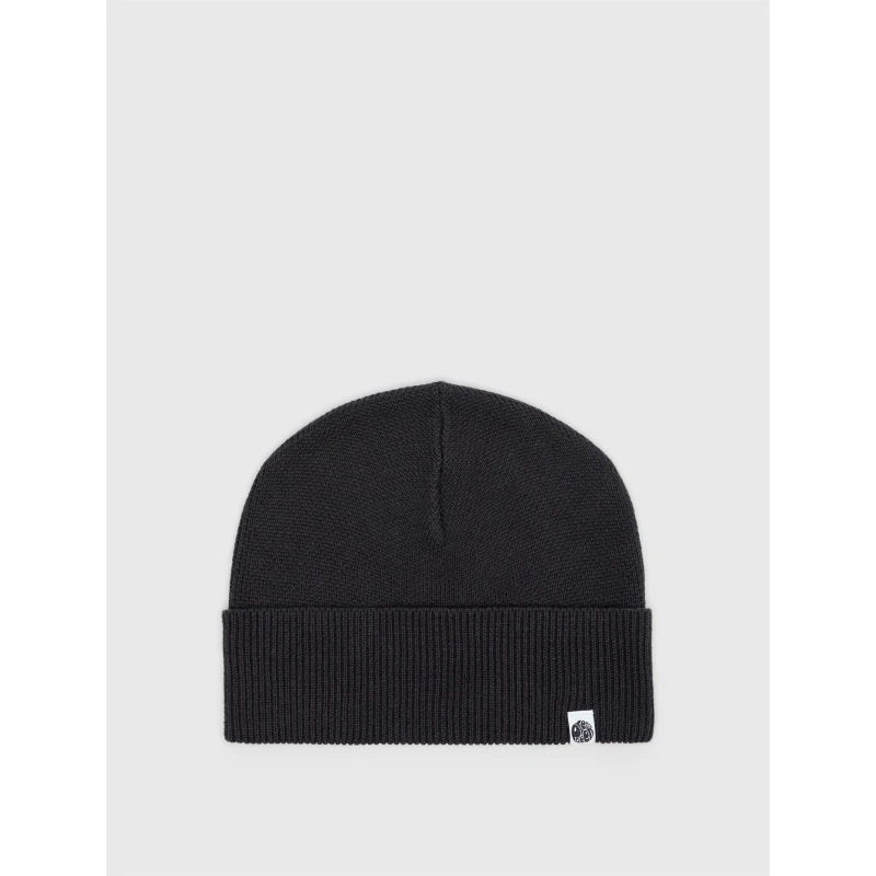 Image of Pretty Green Mens Norbury Beanie Black male One Size