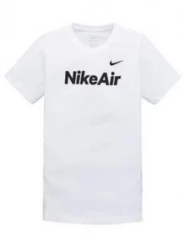 Image of Nike Sportswear Air Older Boys T-Shirt - White