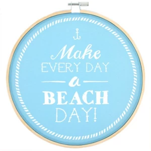 Image of Make Every day A Beach Day Hoop