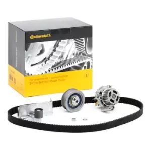 Image of CONTITECH Water Pump + Timing Belt Kit CT909WP2 VW,AUDI,SKODA,PASSAT Variant (3B6),PASSAT (3B3),A4 Avant (8ED, B7),A4 Avant (8E5, B6)
