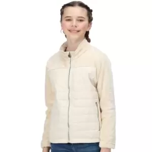 Image of Regatta Girls Keelan Full Zip Fluffy Insulated Fleece Jacket 3-4 Years - Chest 55-57cm (Height 98-104cm)