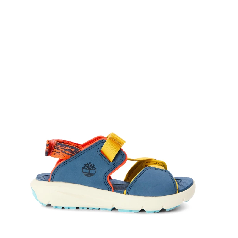 Image of Timberland Unisex Kids Motion Dune Backstrap Flat Sandals Med Ylw Webbing unisex 1 (33)
