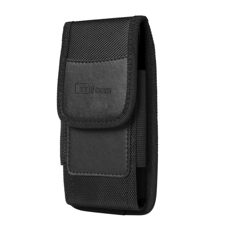 Image of TTfone TTfone Original Rugged Nylon Holster Case (TTCB4) with Belt Clip - TT100, TT200, TT300, TT750, TT850 Big Button Mobile