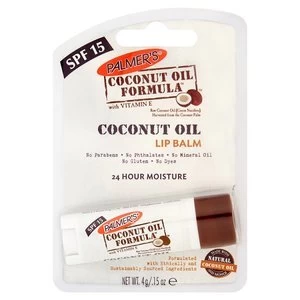 Image of Palmers Coconut Oil Formula Coconut Oil Lip Balm 4g
