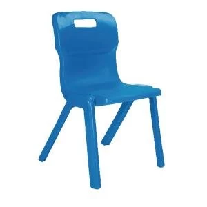 Image of Titan One Piece Chair 310mm Blue KF72155