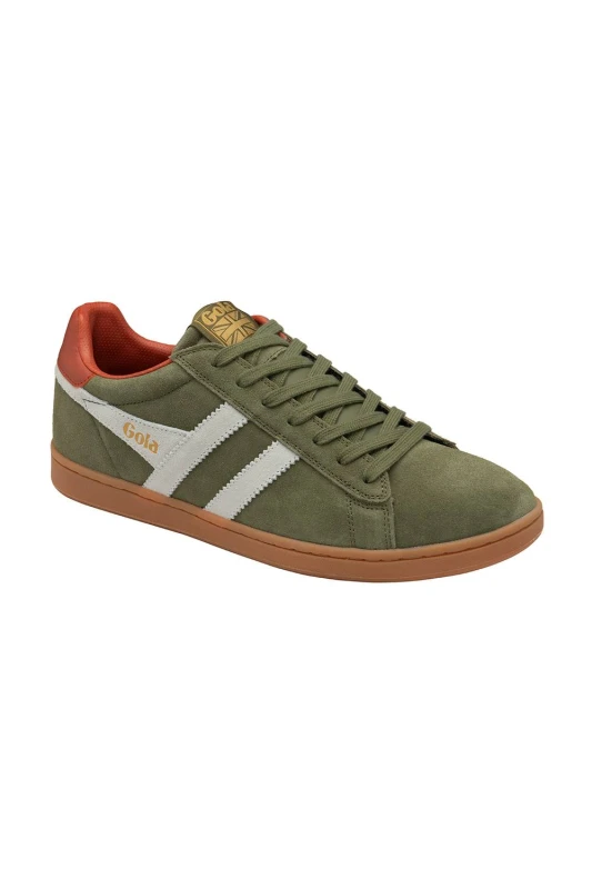 Image of Gola Suede Trainers Gola Equipe II Vert Male 45