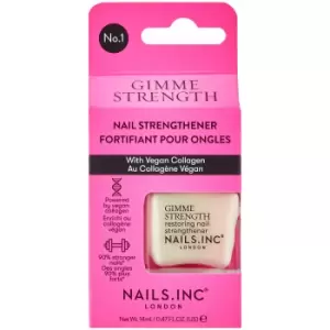 Image of nails inc. Gimme Strength Nail Strengthener 14ml