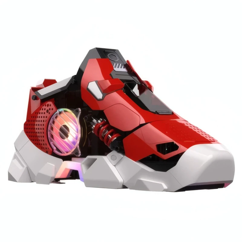 Image of Cooler Master Sneaker X Mini ITX ARGB Gaming Case with SFX 850W Gold PSU and Flux 360mm AIO - ABK-SXNN-S38L3-R1