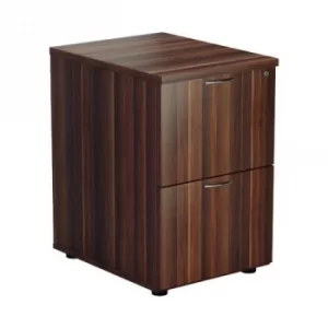 Image of Jemini Walnut 2 Drawer Filing Cabinet KF78956